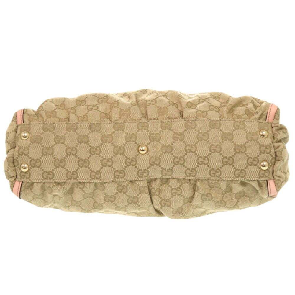 GUCCI Authentic Cream Leather Tote Bag - Picture 4 of 11